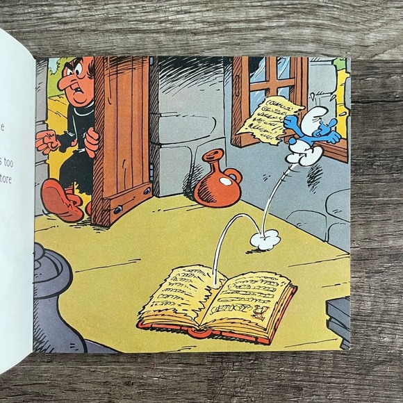 THE SMURF'S APPRENTICE by PEYO | RANDOM HOUSE [ VINTAGE 1982 ] - Picture 6 of 8